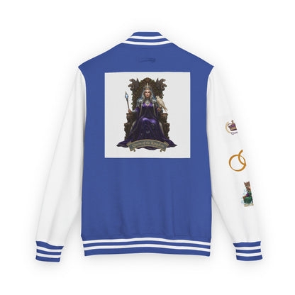 Letterman Jacket — Gothic Queen Illustration Varsity Jacket