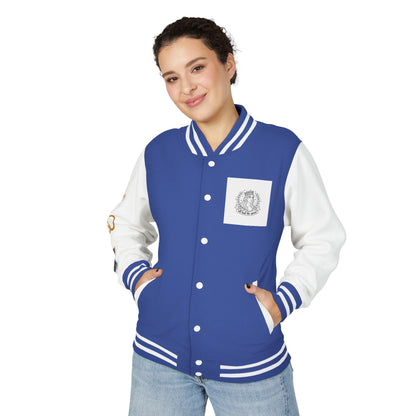 Letterman Jacket — Gothic Queen Illustration Varsity Jacket