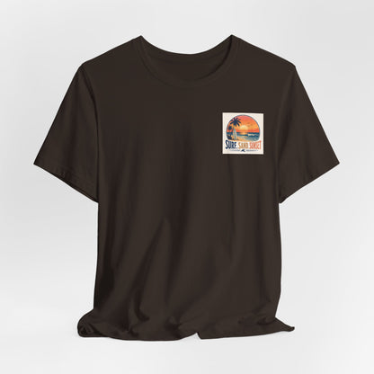 Endless Summer Surf Tee — Retro Sunset Palm Beach T-Shirt