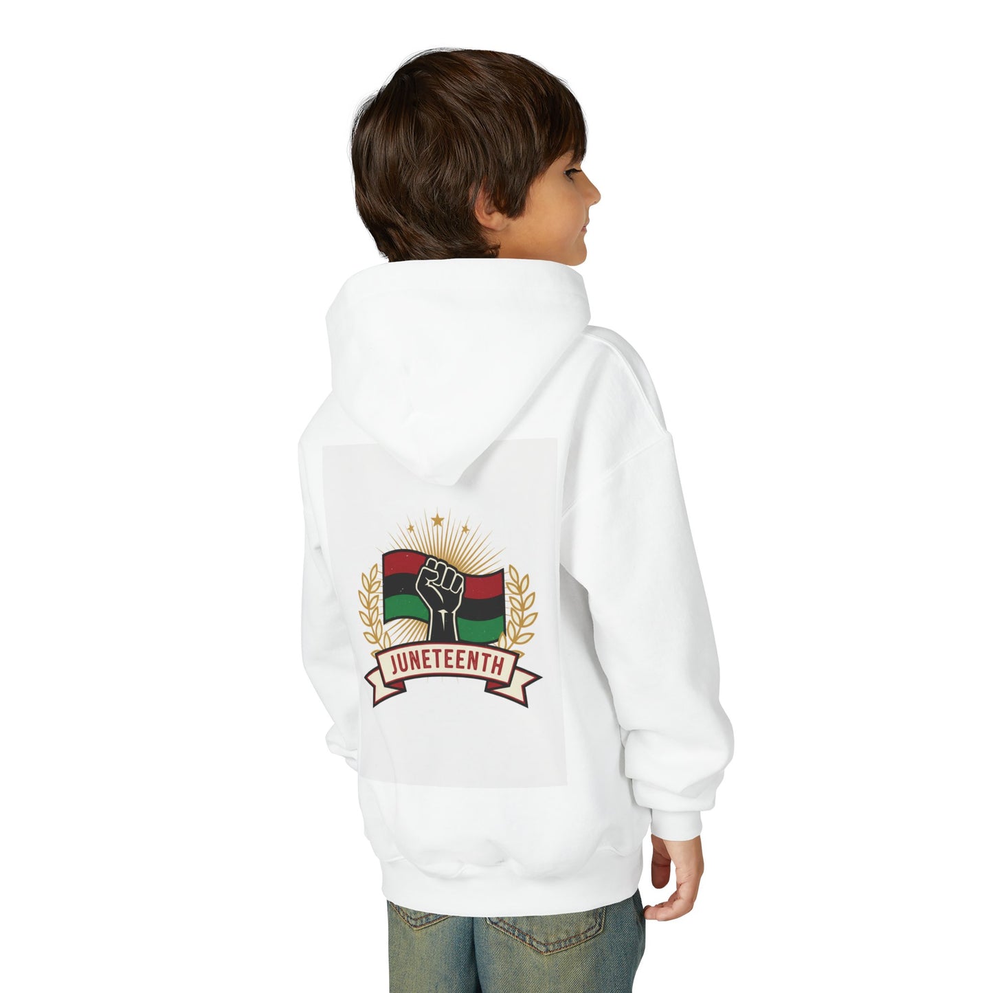 Juneteenth Youth Hoodie – Juneteenth Celebration Pullover