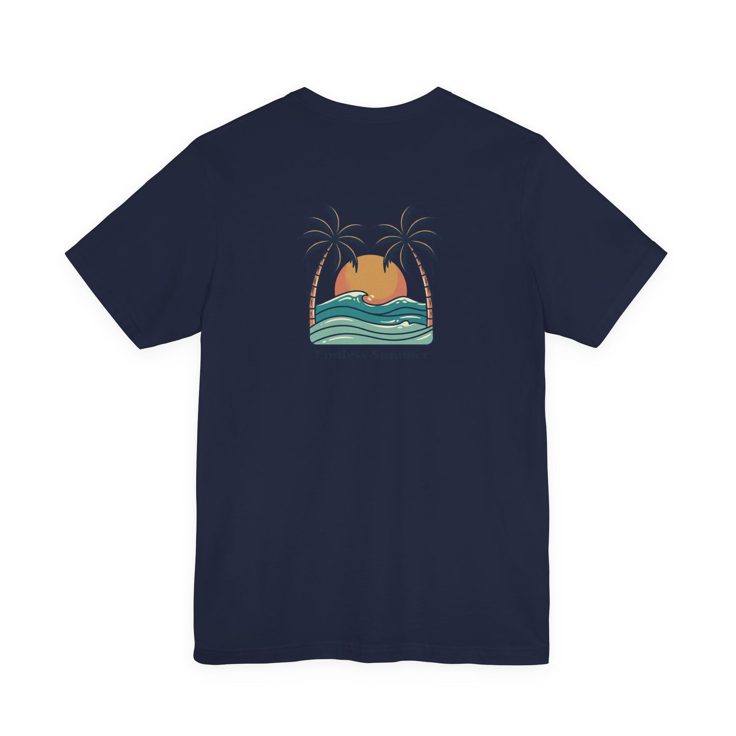 Endless Summer Surf Tee — Retro Sunset Palm Beach T-Shirt