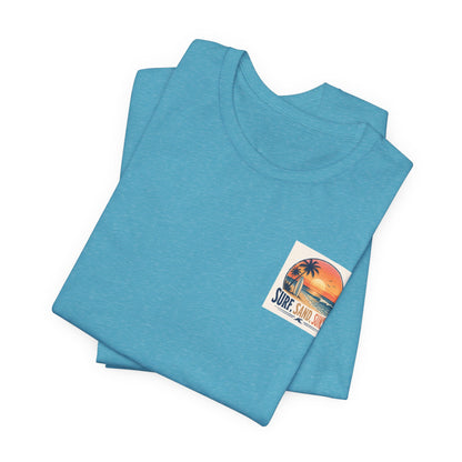 Endless Summer Surf Tee — Retro Sunset Palm Beach T-Shirt