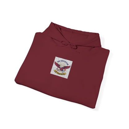 Patriotic Eagle Floral Hoodie – American Flag Wings Graphic Sweatshirt