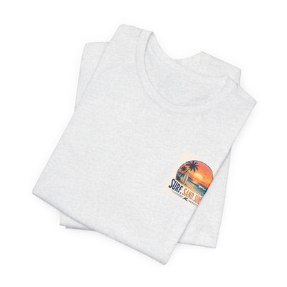 Endless Summer Surf Tee — Retro Sunset Palm Beach T-Shirt