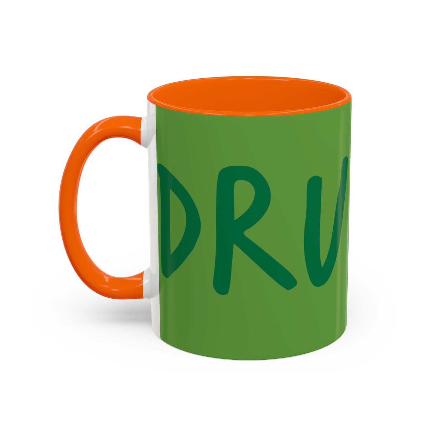 Funny ‘Drunkish’ Accent Coffee Mug — Green Accent 11/15oz