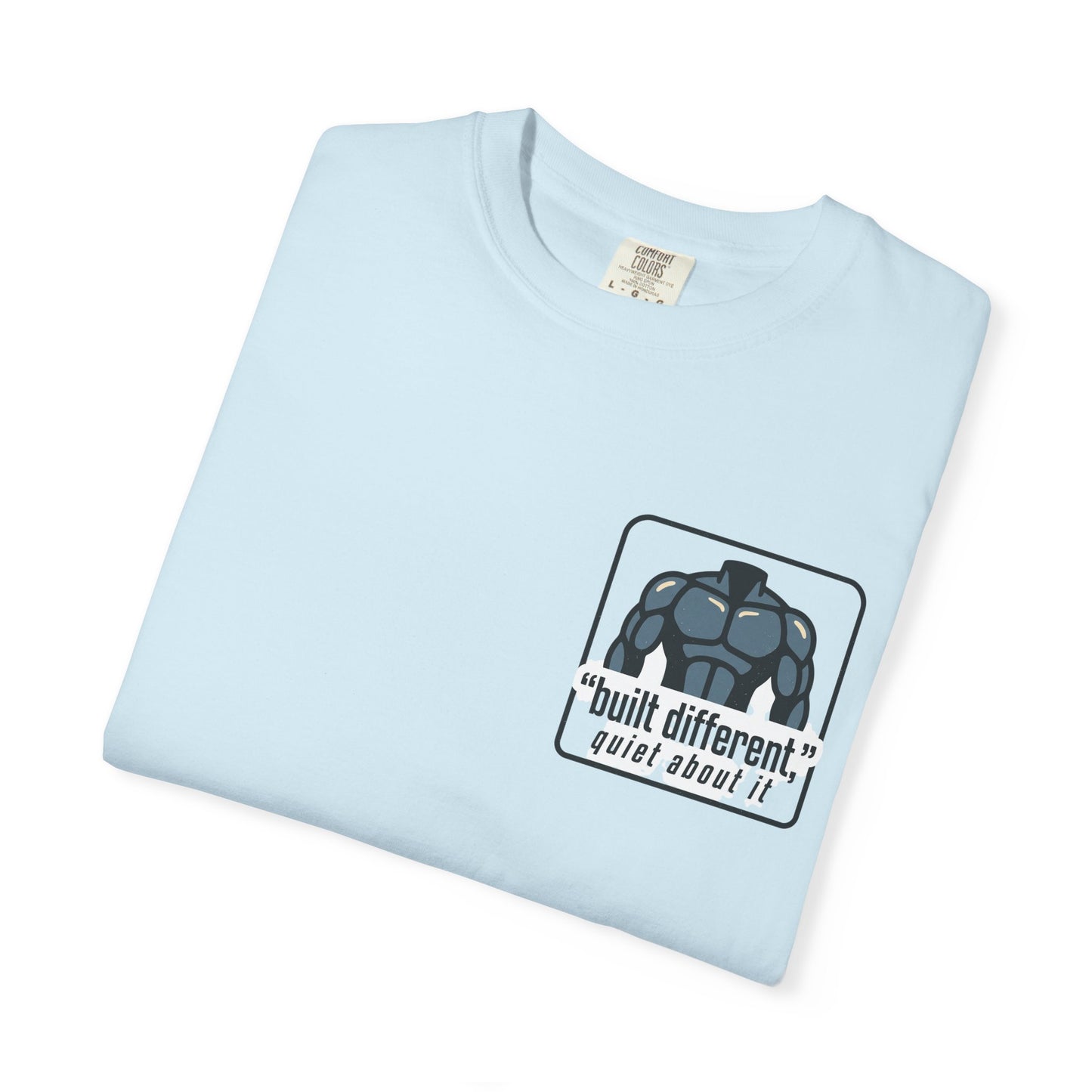 Graphic T-Shirt — “No Announcements, Just Results” Motivational Fitness Tee