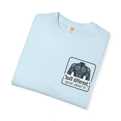 Graphic T-Shirt — “No Announcements, Just Results” Motivational Fitness Tee
