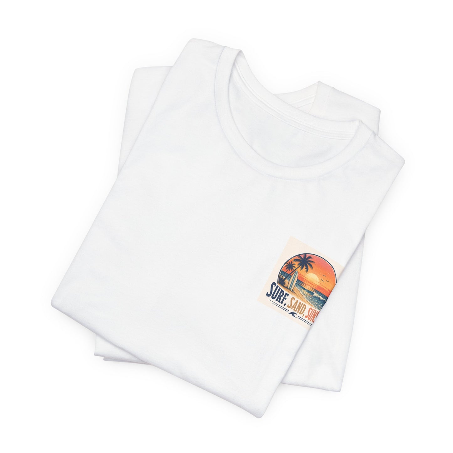 Endless Summer Surf Tee — Retro Sunset Palm Beach T-Shirt