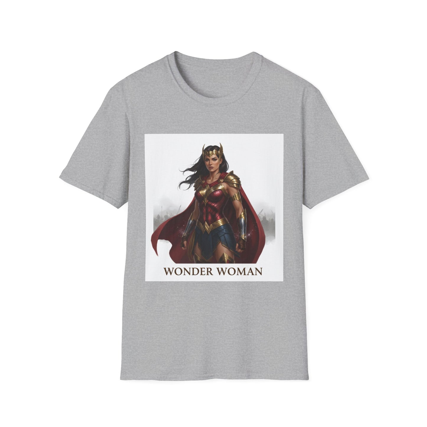 Wonder Woman Graphic T-Shirt — Heroine Illustration Tee