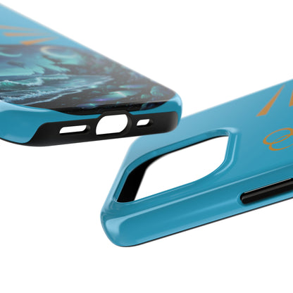 Tough Phone Case — Mystic Moonlit Shore Illustration
