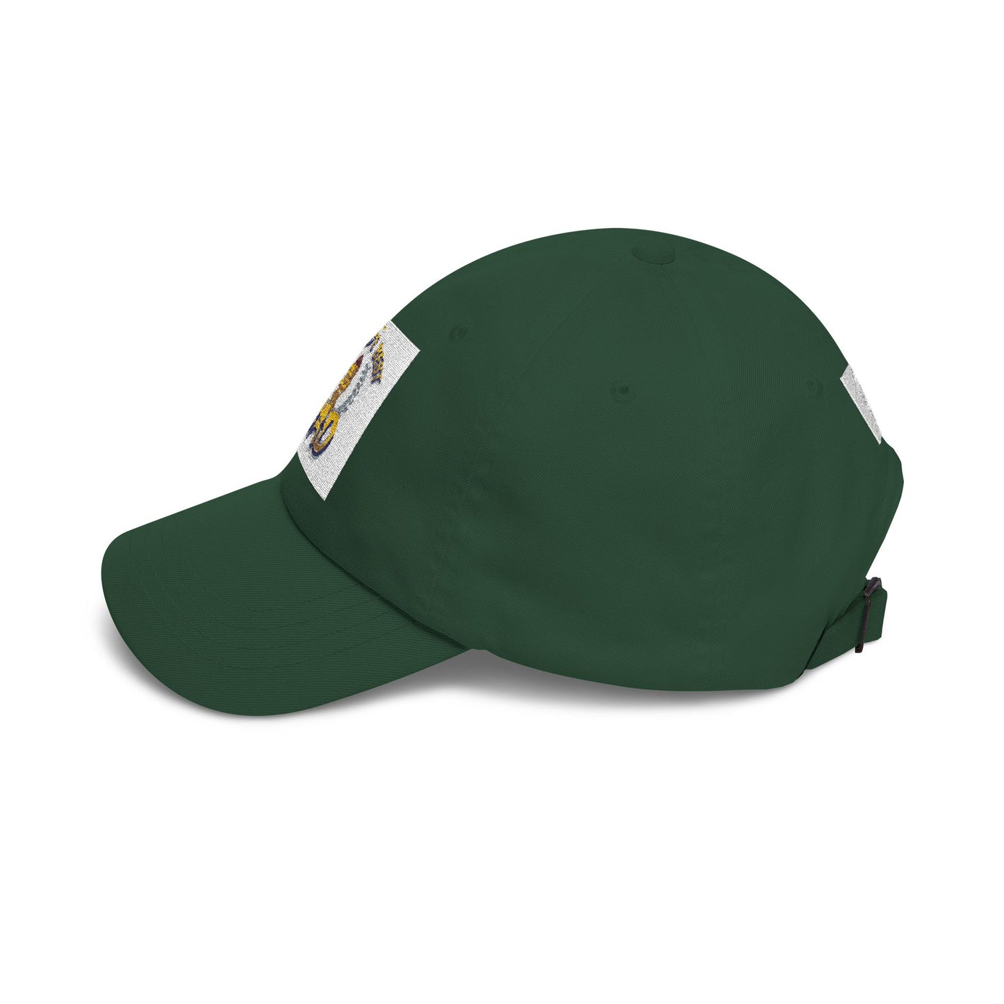 Dad Lion Patch Cap — Classic Embroidered “World's Best Dad” Baseball Hat