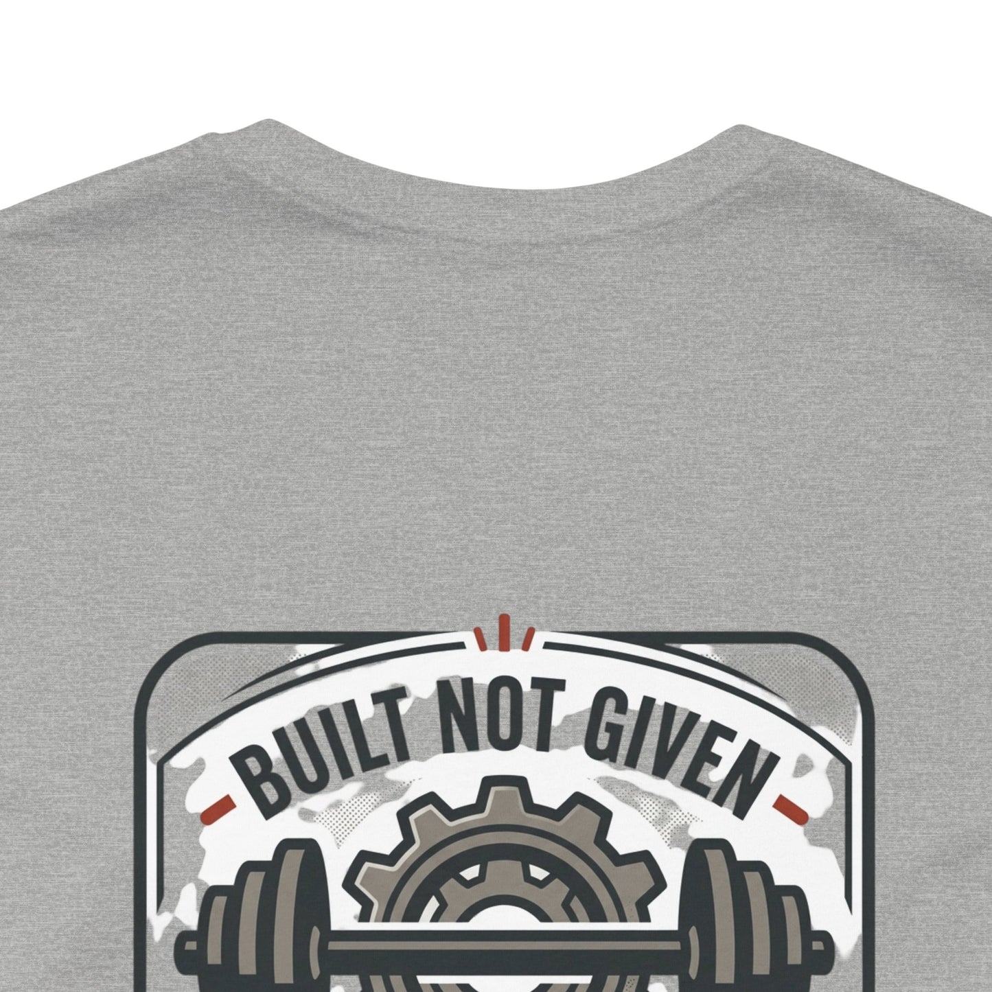 Stay Focused / Built Not Given Fitness T‑Shirt — “Stay Broke or Focused” Motivational Gym Tee