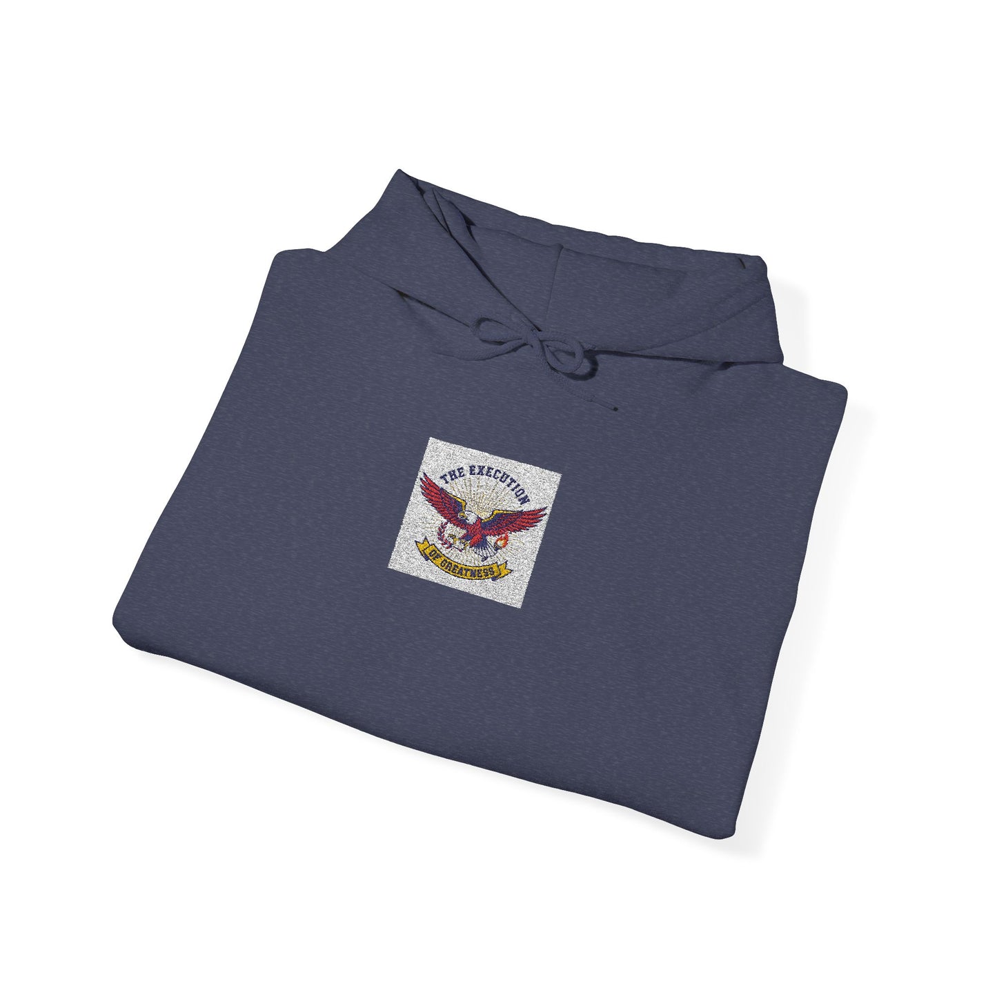 Patriotic Eagle Floral Hoodie – American Flag Wings Graphic Sweatshirt