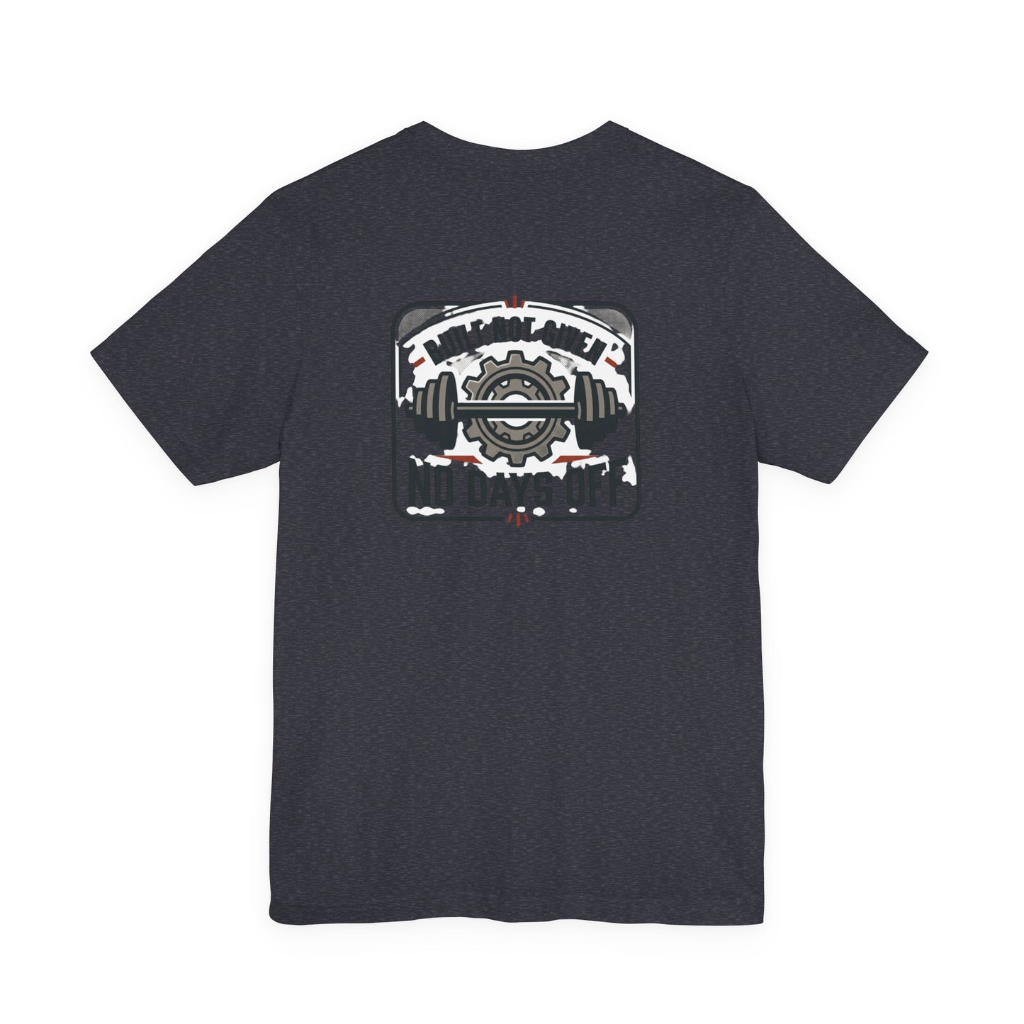 Stay Focused / Built Not Given Fitness T‑Shirt — “Stay Broke or Focused” Motivational Gym Tee