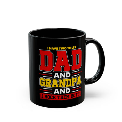 To My Dad | Black Mug