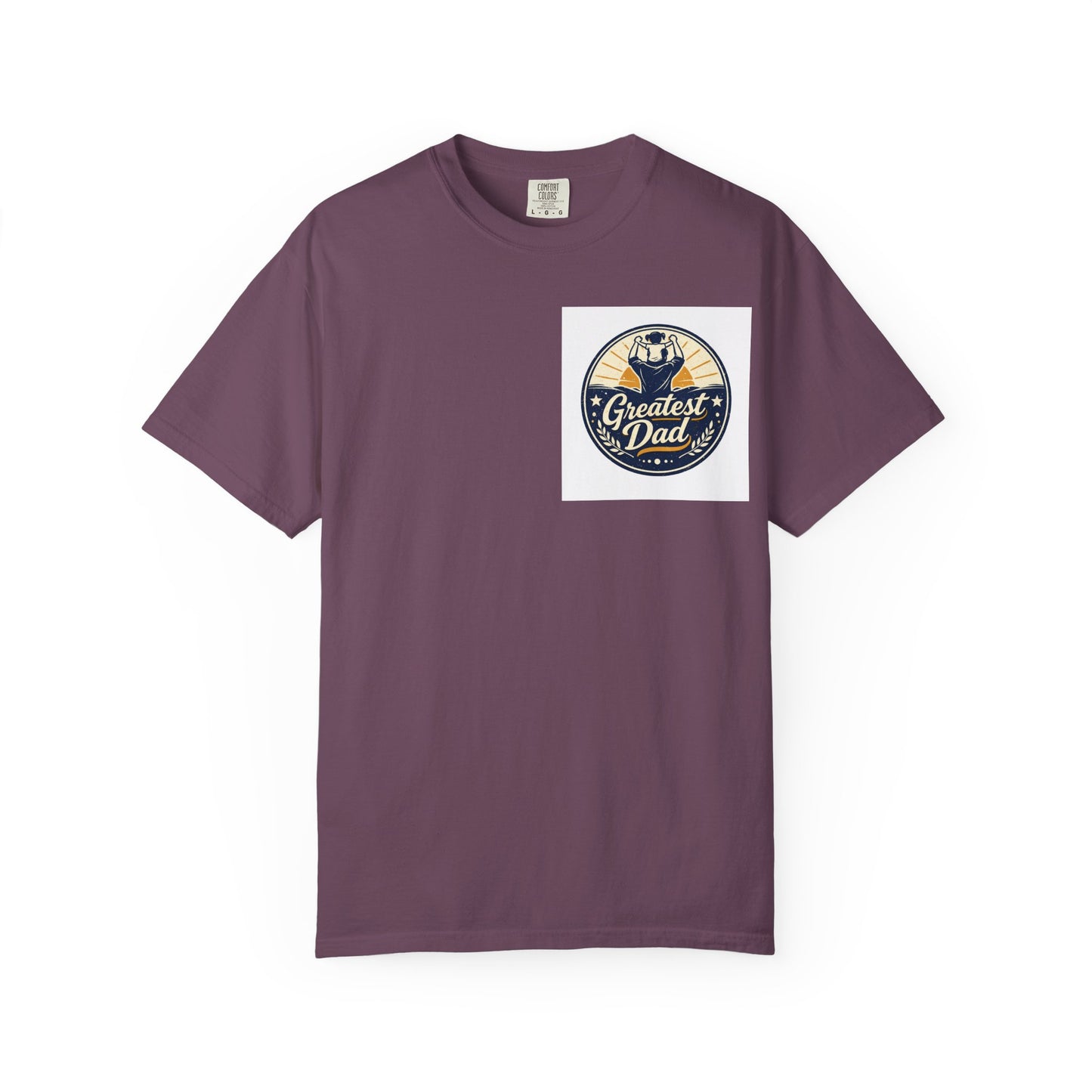 Greatest Dad Vintage Badge T-Shirt