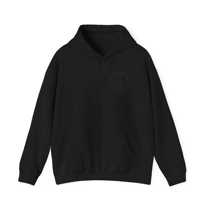 Make Money Not Excuses Hoodie — Motivational Vintage Badge Hooded Sweatshirt