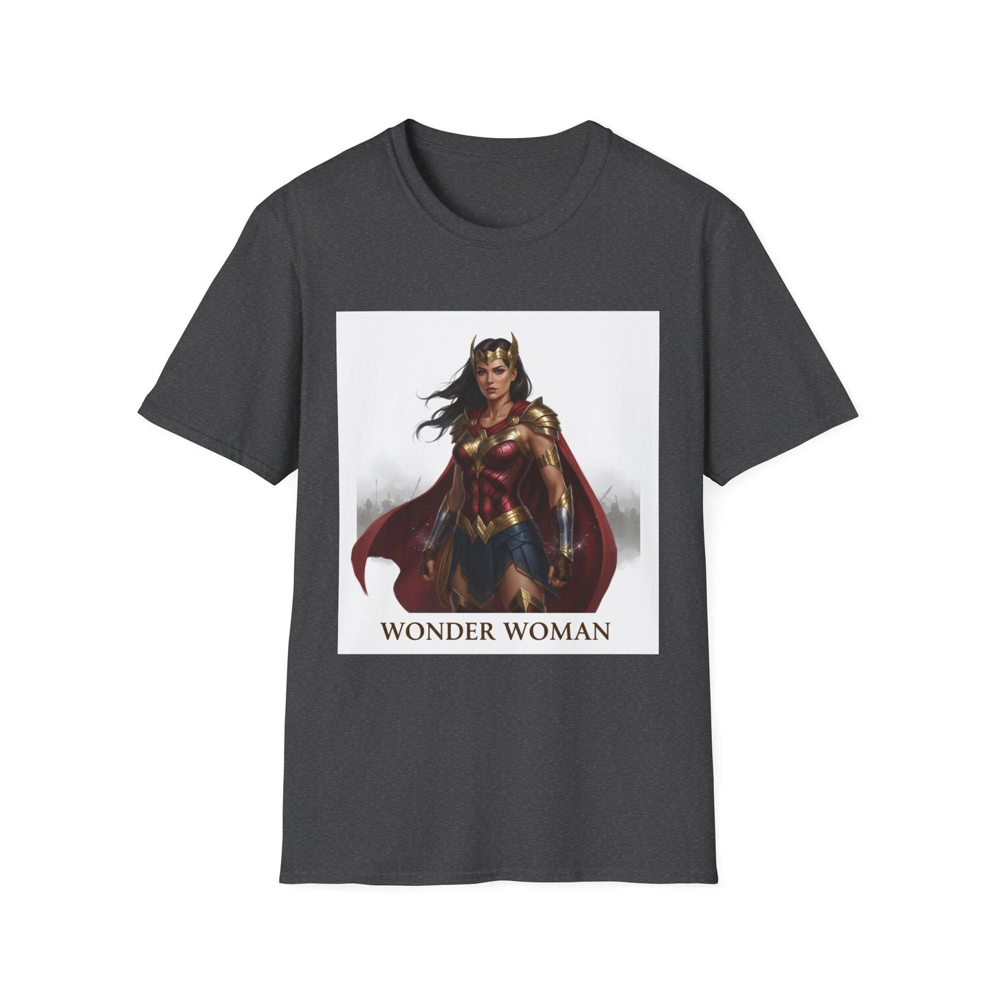 Wonder Woman Graphic T-Shirt — Heroine Illustration Tee