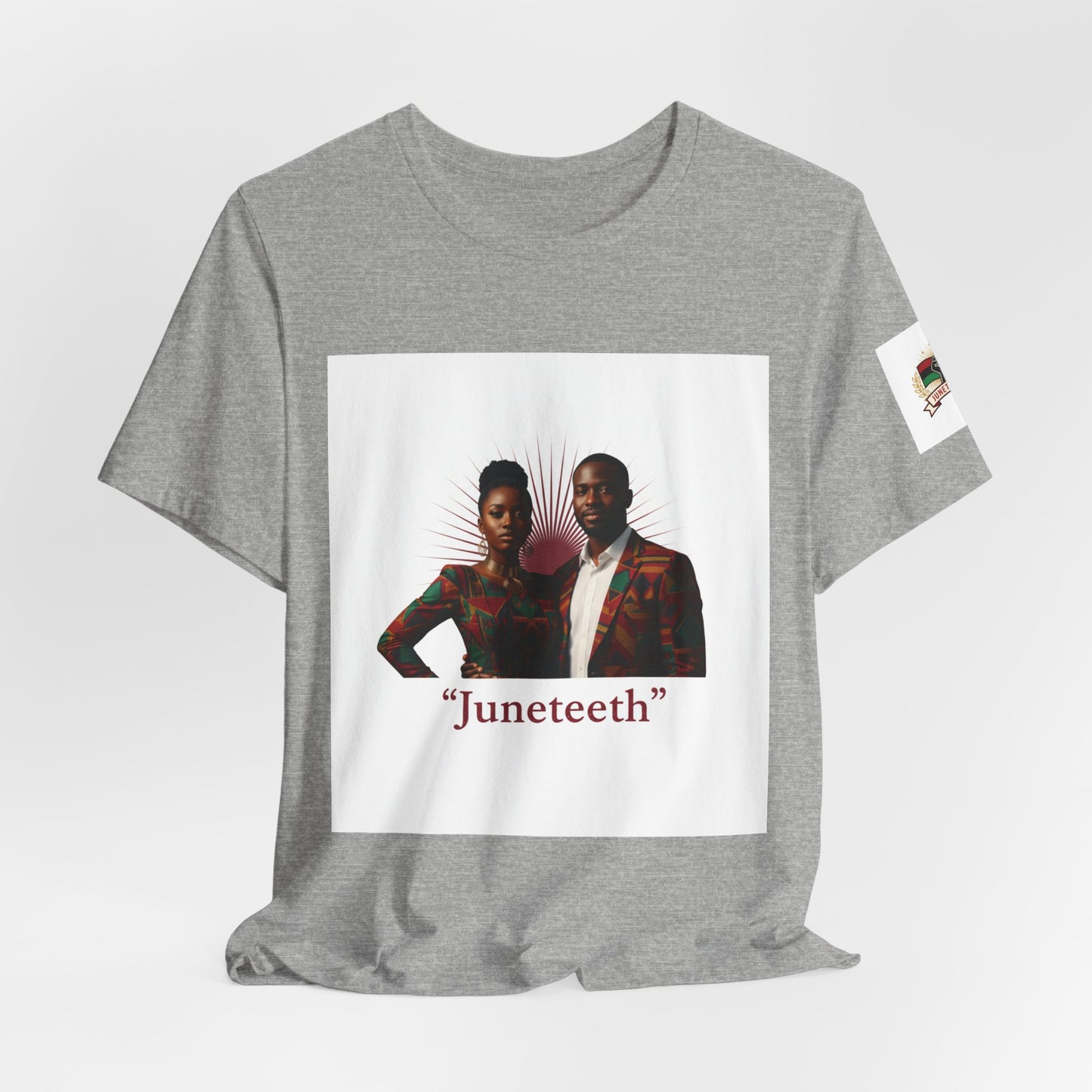 Juneteenth Graphic Tee — "Juneteeth" Freedom Celebration T-Shirt