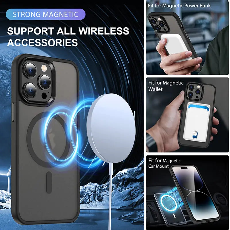 Magnetic Wireless Charging Case For Magsafe
